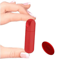 Remote Control Vibrator - 10 Modes Rechargeable Bullet Vibrator-Waterproof Clitoral masturbator- Silicone Adult Sex Toys for Couples(Red)