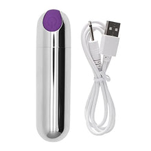 Load image into Gallery viewer, Mini Vibrator Clitoris Stimulating Strong Vibrator for Travel USB Rechargeable Portable Waterproof Vibrating Wand Woman Sex Toy
