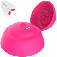 BFMODFAF Wireless Nipple Vibrator Massager, Nipple Stimulator, Teaser with Remote Control for Female Sex Toys (Rose)