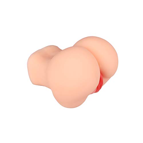 2Kg Silicone Masturbation Device, Realistic Male Masturbation Device, 3D Vaginal Anal Masturbation Doll Sex Toy (18X18x12cm)