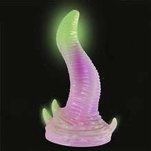 Load image into Gallery viewer, Luminous Animal Dildo, 8.27 Inch Realistic Elepant Dildo Anal Plug Dildo Adult Sex Toy for Women Glowing Dildo with Suction Cup
