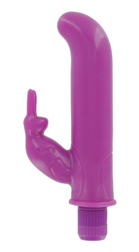 Trinity Vibes Buzzy Bunny G-spot Vibrator, Purple