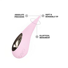 Load image into Gallery viewer, LELO DOT Clitoral Pinpoint Vibrator for Women, Sex Toy with Elliptical Motion and 8 Pleasure Settings, Clitoris Stimulator Adult Toy, Pink

