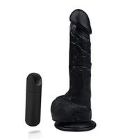 G-Spot Bullet Vibrator Nipple Clitorals Vagina Sex Stimulator for Women and Adult Toys Sex Dildo with Suction Cup for Beginners G-Spot Stimulation Dildos Anal Sex Toys