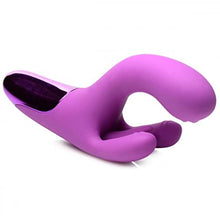 Load image into Gallery viewer, BANG! 10X Triple Motor Rabbit G-Spot Vibrator. Sex Toys for Female Pleasure &amp; Toys for Adults. Premium Silicone Vibrating Stimulator, Waterproof &amp; Rechargeable - USB Cable Included - Purple (AG991)
