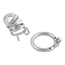 Load image into Gallery viewer, Jefisry Stainless Steel Men&#39;s Chastity Device for The Best Men Companion J0640 40mm Silver
