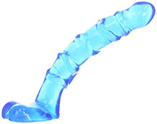 Load image into Gallery viewer, Doc Johnson Raging Hard-Ons - Slim Line - 7 Inch Ballsy (7.4 in. Long and 1.2 in. Wide) - Heavily Veined - Dildo - Great For Anal Beginners, cobalt blue, 0279-20-AM
