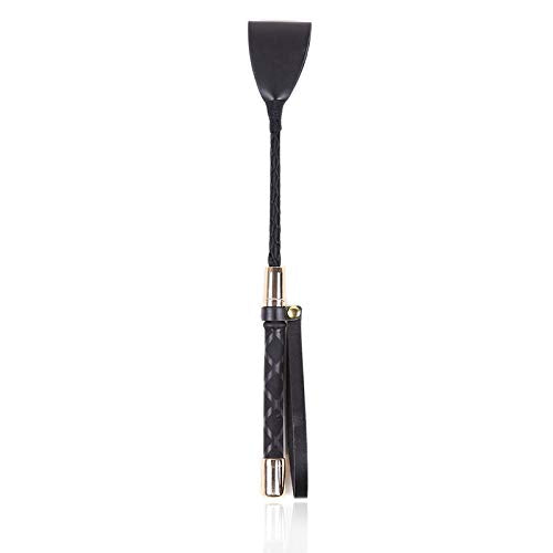 MKKJ Flogger Spanking Sex, Bondage Gear Slim Leather Riding Crop Horse Whip Pony Spanking Knout BDSM Lash Fetish Flogger Sex Shop, for Couples Women Horses, Equestrian Riding Horseback Riding Crop