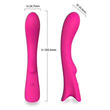 Load image into Gallery viewer, Sex Toys Adult Female with 9 Vibration Modes Silicone Private g-spot Vibrator Clitoral and Sex Anal Vibration-Red
