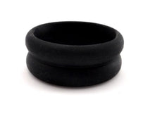 Load image into Gallery viewer, M2m Cock Ring - Silicone - Super Stretch - Black
