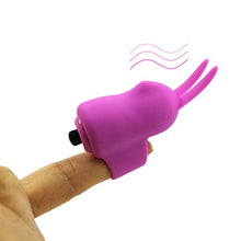 Load image into Gallery viewer, HHmei Silicone Finger Banger Massager Vibrator Fingering Toys for Couples - Finger Shake Set (Purple)
