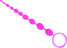 Load image into Gallery viewer, Silicone Anal Bead Anal Sex Toys for Men Women,Anal Beads Butt Plug 12 inch 10 Graduated Anal Chain Link-Pink
