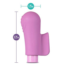 Load image into Gallery viewer, Blush Gaia Eco Delight Plant-Based 3&quot; Waterproof Multifunction Powerful Vibrator in Purple Sustainably Made of BioTouch &amp; BioFeel Worlds First Plant Based for Vagina Anal Pleasure Adult Sex Toy
