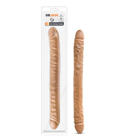 Adult Sex Toys Dr. Skin - 18in Double Dildo - Mocha