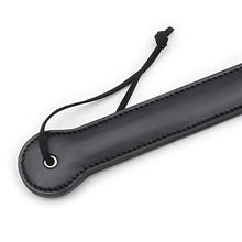 Load image into Gallery viewer, DOITOOL Couples Toys Black Restraint Slapper Play Cosplay for Role Premium Spanking Whip Fetish Double Flogger Hand Couple Bat Couples Game Accessories Leather Paddle Lovers Flirting Juguetes
