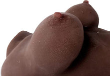 Load image into Gallery viewer, 12lbs/(5.5KG) Sexy Doll Black Male masturbator, Lifelike 3D Texture Vagina and Tight Anus, Soft Breasts, Pocket cat Sexy Female Simulation, Adult Sex Toy Store
