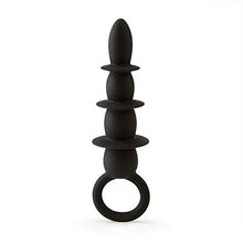 Load image into Gallery viewer, Step Plug with Pull - Stimulation Pretty Love, PRETTYLOVE, Black
