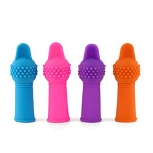 Load image into Gallery viewer, 2pcs Products Stimulate Vibration Life Couple Adult Supplies Blue Finger Massage Female
