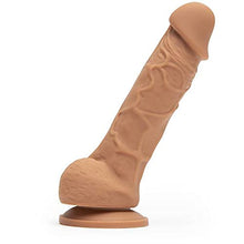 Load image into Gallery viewer, Lovehoney Lifelike Lover Luxe Realistic Dildo - 5 Inch Suction Cup Dildo - Flexible Anal Dildo - Waterproof - Flesh Tan
