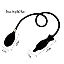 Load image into Gallery viewer, Inflate Butt Plug SiliconeAnal Expander Pump Ass Anal Dilator Expandable Anal Balls Massager for Adult Gay Sex Toys (Color : A1)
