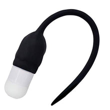 Load image into Gallery viewer, Heallily Urethral Plug Silicone Urethral Dilator Penis Plug Stretcher Penis Stimulation Tools for Men Beginner (Black and White)
