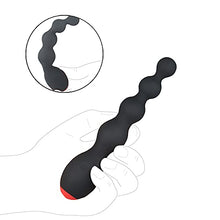 Load image into Gallery viewer, FST Anal Bead 12 Modes Vibrating Butt Plug Rechargeable Prostate Massager Vibrator for Men Women
