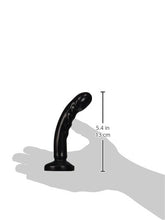 Load image into Gallery viewer, Tantus Sex/Adult Toys Compact Dildo - 100% Ultra-Premium Flexible Silicone Starter Dildo Harness Compatible Anal Safe Play, G-Spot &amp; P-Spot Stimulation, Perfect for Beginners - Black
