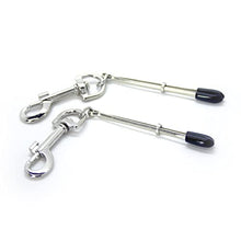 Load image into Gallery viewer, Tweezer Style Nipple Clamps with Clasp
