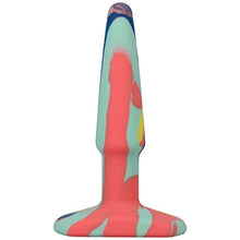 Load image into Gallery viewer, Doc Johnson A-Play - Groovy - Silicone Anal Plug - 4 inch (0.75 inches Wide), Sunrise
