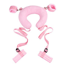 Load image into Gallery viewer, THAT NIGHT Adult Pillows Round Tied Hands Leggings Bondage Women Handcuffs Bondage Bundled Hands Toy ?Accessory Cosplay Pink
