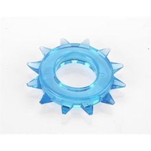 Load image into Gallery viewer, Spartacus Elastomer Stud Cock Ring - Blue
