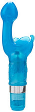 Load image into Gallery viewer, CalExotics Platinum Edition Waterproof 9-Function 2-in-1 Butterfly Kiss Vibrator for G-spot and Clitoral Massager - Blue
