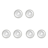 Healeved 6pcs Sleeve Male Home Masturbator Ring Toys Rings Stimulator Rings: Dick Transparent Apron Pump Tool for Sealing Extender Toy Silicone Cock Men Accessories