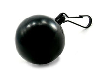 Heart 2 Heart Weight Ball with Clip, Black, 8 oz