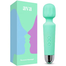 Load image into Gallery viewer, Personal Vibrator Wand - Sex Toys [Clit Stimulator Vibrators] Vibrator for Her | Sex Toy | Personal Wand Massager | Butterfly Vibrators | Quiet Female Adult Toys - Mint Green
