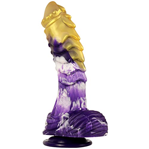 8.86in Dragon Dildo, Realistic Thick Dildo Silicone Big Dildos with Strong Suction Cup Adult Sex Toy for Women