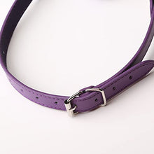 Load image into Gallery viewer, Leather Breathable Mouth Ball Stuffed Dog Slave, Gag Sex Fetish Lover BDSM Alternative Toys (Purple)
