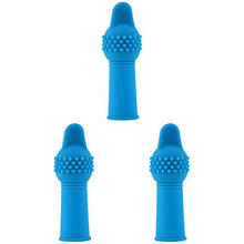 Load image into Gallery viewer, 3pcs Female Adult Vibration Stimulate Supplies Finger Massage Couple Blue Products Life
