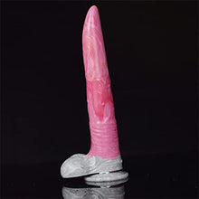 Load image into Gallery viewer, 10Inch Mixed Color Realistic Monster Dildo with Powerful Suction Cups, Extra Long Thick Silicone Animal Dildos Lifelike Flexible Adult Sex Toy for Women
