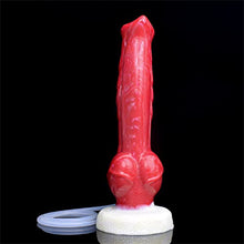 Load image into Gallery viewer, Squirting Dildo Adult Sex Toy for Women, 9.44&quot; Realistic Monster Dildo with Suction Cup, Flexible Soft Silicone Dildo Sex Toy
