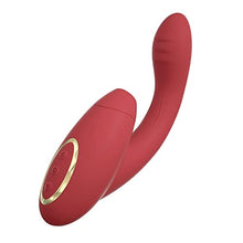 Load image into Gallery viewer, JZRH Female masturbators, Adult Erotic Sex Toys Female masturbators, Vibrating Vibrators Stretching Jumpers Sucking Apparatus Red
