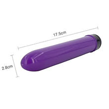 Load image into Gallery viewer, Big Bullet Vibrator for Women,7 Inch Waterproof Clit Vibrator, ABS Plastic Finger Massager Sex Toy (Silver)
