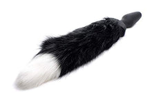 Load image into Gallery viewer, Lynx Wagging &amp; Vibrating Fox Tail - Black (Pack of 2)
