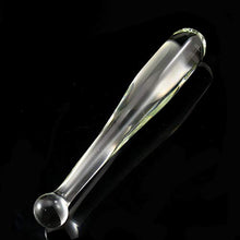 Load image into Gallery viewer, 8.1&quot; Realistic Glass Dildo Crystal Penis Vaginal G-spot Masturbation Anal Beads Plug Butt Plug Sex Toy for Female Women
