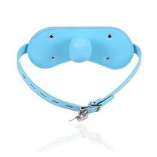 Load image into Gallery viewer, FHBWQY Adult Play Leather Harness Mouth Gag Ball Mask BDSM Head Bondage Restraint Slave Sex Toys Couples (Size : D)
