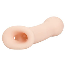 Load image into Gallery viewer, CalExotics Ultimate Extender  Male Extension Penis Girth Enhancement Sleeve with Support Ring  Sex Toys for Men and Couples - Ivory
