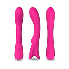 Load image into Gallery viewer, Sex Toys Adult Female with 9 Vibration Modes Silicone Private g-spot Vibrator Clitoral and Sex Anal Vibration-Red
