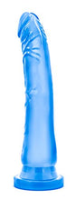 Load image into Gallery viewer, Blush Sweet N Hard 6 - Realistic 8.5 Inch Long Dildo - 2&quot; Thick - Sturdy StrapOn Compatible Suction Cup For Hands Free Play - Body Safe - Soft Lifelike Adult Sex Toy for Men Women Couples - Clear Blue
