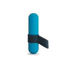 Load image into Gallery viewer, plusOne Bullet Vibrator for Women with Finger Sleeve - Mini Vibrator Made of Body-Safe Silicone, Fully Waterproof, USB Rechargeable - Personal Massager with 10 Vibration Settings Teal
