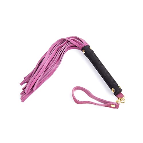 FHBWQY Sex Toys Leather Whip Mini Cowhide Scattered Whip Binding Bondage Alternative Toys Flirting Horse Whip (Size : A)